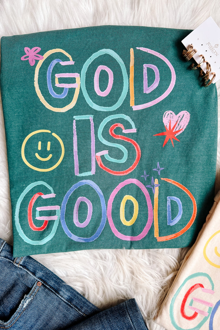 God Is Good Graphic Tee - Multiple Colors