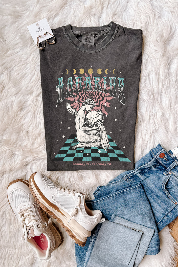 Zodiac Signs Graphic Tee - Pepper