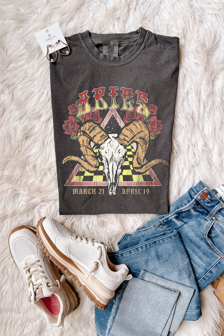 Zodiac Signs Graphic Tee - Pepper