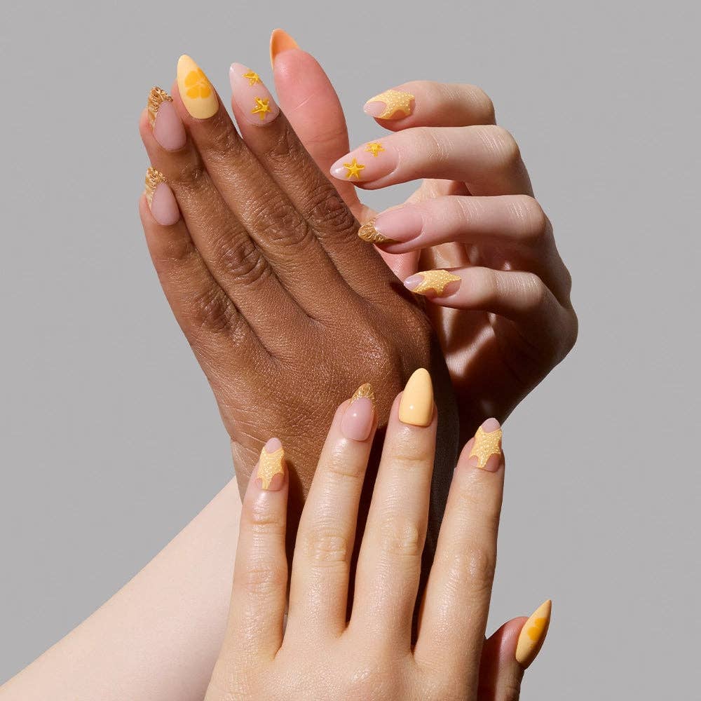Sunny Shores Press-On Nails