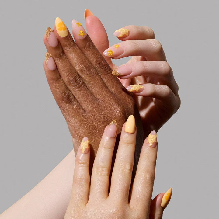 Sunny Shores Press-On Nails