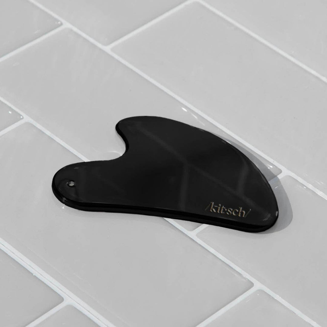 Kitsch Stainless Steel Gua Sha - Matte Black