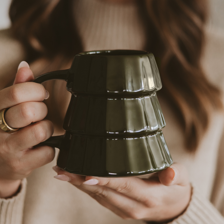 Green Tree Coffee Mug