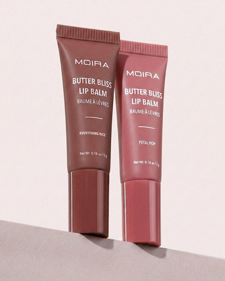 The Mini Butter Bliss Lip Balm Bundle - Everything Nice & Petal Pop