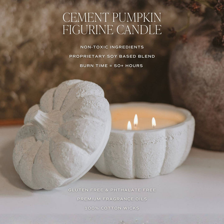 Pumpkin Jar Soy Candle 13.5 oz - Cashmere and Vanilla