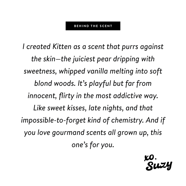 Kitten Perfume - Vanilla Pear Eau De Parfum 1.7oz