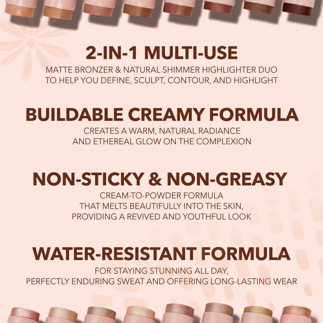 Sculpt & Glow Duo Stick - Beach Happy