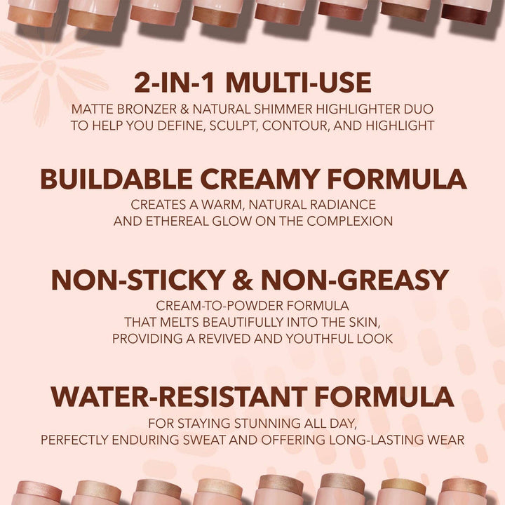 Sculpt & Glow Duo Stick - Beach Happy