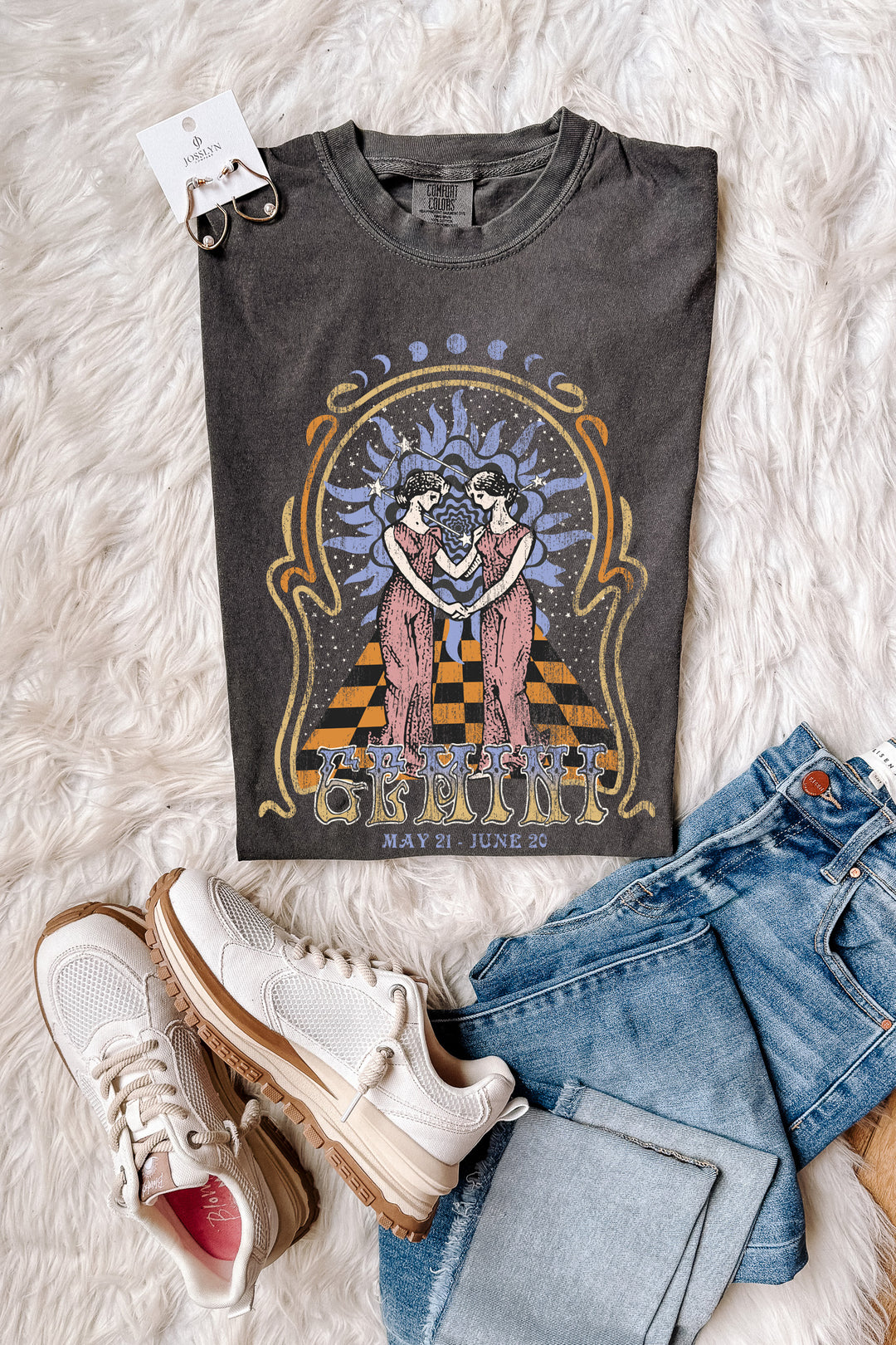 Zodiac Signs Graphic Tee - Pepper