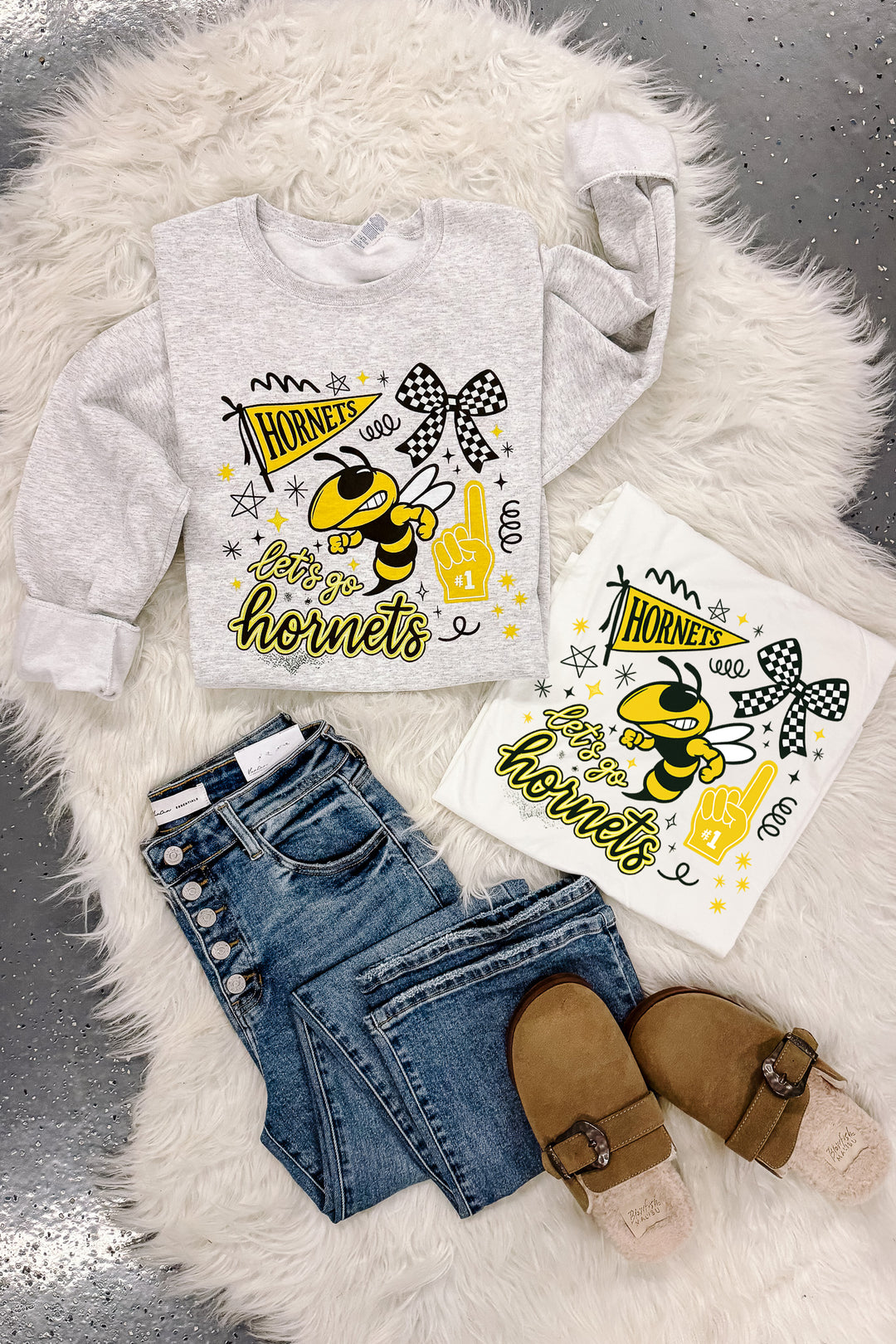 *SWEATSHIRT* School Mascot Spirit Graphics