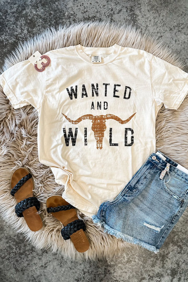 Wanted And Wild Graphic Tee - Ivory