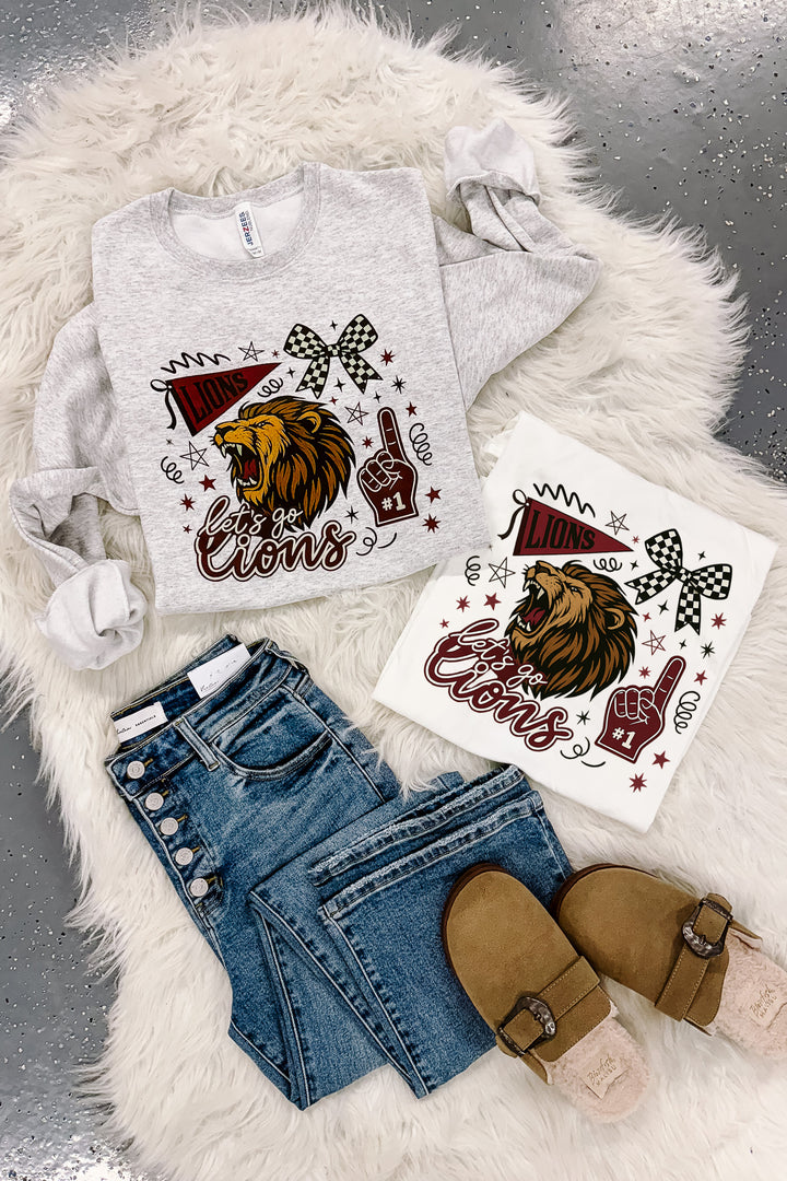 *SWEATSHIRT* School Mascot Spirit Graphics