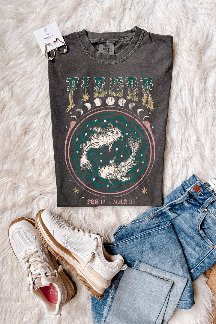Zodiac Signs Graphic Tee - Pepper