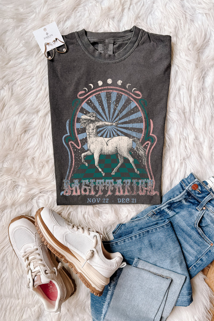 Zodiac Signs Graphic Tee - Pepper
