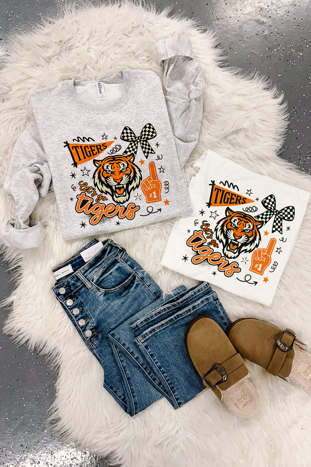 *SWEATSHIRT* School Mascot Spirit Graphics