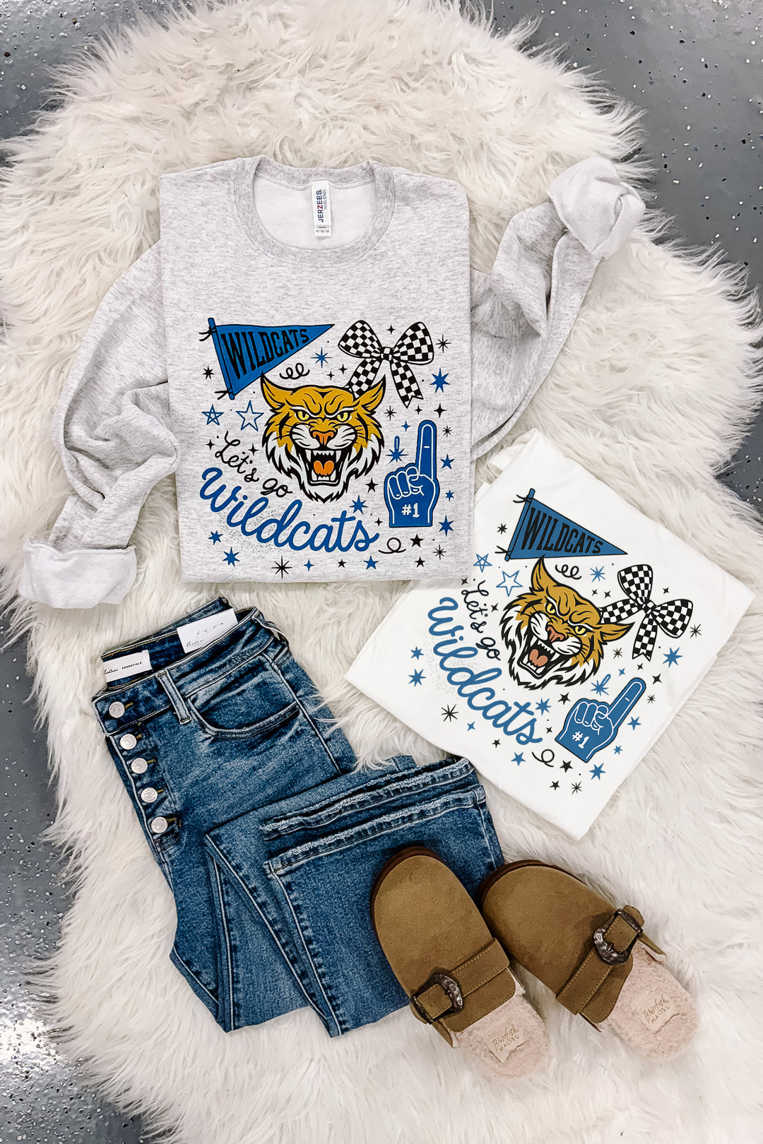 *SWEATSHIRT* School Mascot Spirit Graphics